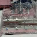 Pro 15x15 Heat Press with 30 OZ Tumbler Attachment, 8in1 Combo Tumbler Heat Press for T-Shirts, Tumblers Glass Cans Mugs Hats, and Plates (Pink)