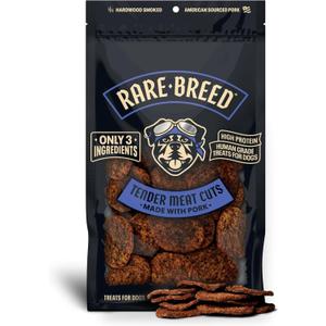 Rare Breed Real Meat Soft Pork Dog Treats - 12 oz