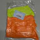 Women's Neon Scrunch Crew Socks 80s 90s Retro 3-Pack Cotton Stacked Boot Calf Cozy Ribbed Slouchy Socks Size 5-10 (2-neon Orange/1-neon Green)