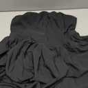 Parthea Women's Floral Halter Corset Midi Dress 2026 Elegant Smocked Flowy Wedding Guest Dresses with Pockets (X-Large, Black)