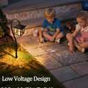 LITFIT Low Voltage Landscape Lighting, 6-Pack LED Pathway Lights Outdoor, 20.2 Inch