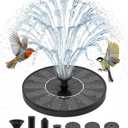 Solar Fountain Water Pump for Bird Bath, Floating Solar Powered Water Fountain Pump for Bird Bath, Garden, Pond, Pool, Outdoor (1.4W)