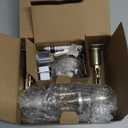 BESTTEN Keyed Same Exterior Door Knob and Single Cylinder Deadbolt Combo Set, Keyed Alike Entry Door Knobs with Lock and Keys for Entrance and Front Door, Satin Nickel