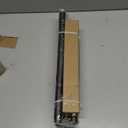 2 Pack Modern Brown Bronze Curtain Rods for Windows 16 to 60 Inches Adjustable Heavy Duty 1" Diameter Window Rod with Decorative Finials for Outdoor Farmhouse Bedroom Kitchen Living Room