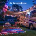 JMEXSUSS Red White and Blue Rope Lights Plug in, Rope Lights for 4th of July Decorations, Patriotic Lights Outdoor Indoor Waterproof for Independence Day