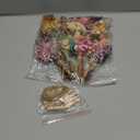 WGXX 24 Pack Dried Flowers for Vase Various Mini Bouquet Dried Small Wildflowers Natural Real Flowers Bulk for Crafts DIY Wedding Decor (24, Multicolor)