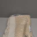 Lahome Boho Rugs for Bedroom, 3x5 Bathroom Rug Lightweight Farmhouse Woven Area Rug with Tassels, Throw Rugs Washable Kitchen Rug Non Shedding Indoor Door Mats for Entryway Living Room, Khaki