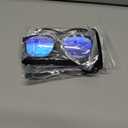 5 Pack Blue Light Blocking Reading Glasses for Men with Spring Hinge Fashion Large Wide Computer Readers for Men, +4.00