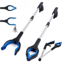 iMucci Grabber Reacher Tool, 32 Extra Long Handle Foldable Pick up Stick with Strong Grip Magnetic, Anti-Slip Claw, Trash Grabber Tool, Hand Grabber Reaching Aids, Arm Extension