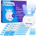 Whitebite Pro Teeth Whitening Kit for Sensitive Teeth | 4 Whitening Gels & 2 Remineralizing Gels | LED Light System for Fast Results | Professional Dental Grade | Enamel Safe