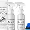 Cuoct 2Pcs R & W Multi Purpose Cleaner, Multi Purpose Cleaner,All-purpose Rinse-free Cleaning Spray,Multipurpose Bathroom Foam Cleaner