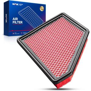 KAX Engine Air Filter, CA10465 Replacement for GMC Terrain, Chevrolet Equinox 2010 2011 2012 2013 2014 2015 2016 2017, Advanced Air Filter Media, Increased Acceleration