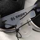 Bobbie Brooks Women's Black Tennis Shoes White Soles Size 10