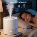 MegaWise Ultrasonic Cool Mist Humidifier SK7620 - 1.5L Capacity, Whisper-Quiet Operation, Adjustable Mist Output, Auto Shut-Off - Ideal for Home, Office, Baby Room, and Bedroom