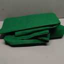 EZLucky Green Carpet Runner for Party, 2.6X15ft, 130GSM Felt Non-Woven with Double-Sided No Traces Adhesive Sticke, Aisle Runner for Wedding, Movie Theme Party Decos, Green Runway Rug for Prom