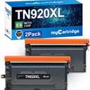 MyCartridge TN920XL TN920 Toner Compatible Replacement for Brother TN920 XL TN 920 TN920XXL TN-920XL TN920UXXL High Yield Toner for HL-L6210DW HL-L5210DN HL-L5210DW HL-L5215DW Printer 2 Pack