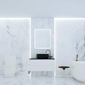 Faucet M16AT3036T Egret Tri-Color Mirror, Silver