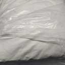 zibroges Feather Pillows Queen Size Set of 2  Goose Down Hotel Bed Pillow for Sleeping, Soft 600 Thread Count Cotton Cover, Fluffy Support Surround Fill Polyester for Side, Back, Stomach Sleepers