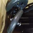 Medline Lightweight Wheelchair for Adults With Swing-Back, Desk-Length Arms, Elevating Leg Rests; 18W" x 16"D Seat