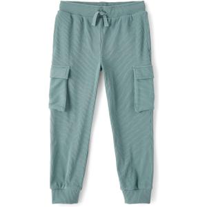 The Children's Place Boys' Active Sueded Rib Cargo Jogger Pants, Size Small