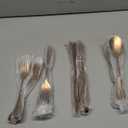 60 Pcs Rose Gold Silverware Set Service for 12, Premium Stainless Steel Flatware Set, Cutlery Utensil Sets, Durable Home Kitchen Eating Tableware Sets, Include Fork Knife Spoon, Dishwasher Safe