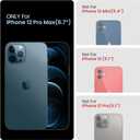 FireNova Designed for iPhone 12 Pro Max Case, Silicone [Camera Protecion] Phone Case with Soft Anti-Scratch Microfiber Lining, 6.7 inch, Midnight Green