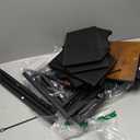 Wide Fabric Dresser for Bedroom, Chest of Drawers with 11 Deep Drawers, Multi-Drawers TV Stand TV Console, Storage Organizer for Closet, Nursery