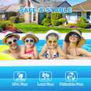 Large Inflatable Pool with Pump, 165" x 76" x 22" Oversized Thickened Blow Up Pools for Adults, Family Swimming Pool for Backyard, Outdoor, and Summer Water Party