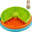 Slow Feeder Dog Bowl 3 Levels, Reduces Boredom and Anxiety, Non-Slip Interactive Puzzle Feeder, Suitable for Small/Medium/Larger Dogs