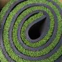 5x4 FT Golf Mat 21 MM, Golf Hitting Mat Artificial Turf Mat for Indoor Outdoor, Thicken Golf Hitting Training Mat with 3 Rubber Tees, 9 Golf Balls, 7 Golf Tees, Golf Ball Markers(Standard)