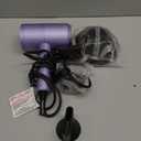 slopehill Professional Ionic Hair Dryer, Powerful 1800W Fast Drying Low Noise Blow Dryer with 2 Concentrator Nozzle 1 Diffuser Attachments for Home Salon Travel (Lavender)