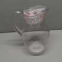 Amazing Abby - Bubbly Grand - Plastic Pitcher (96 oz, 3 Quart), Clear Water Pitcher with Lid, Fridge Jug, BPA-Free, Shatter-Proof, Great for Iced Tea, Sangria, Lemonade, Juice, Milk, and More