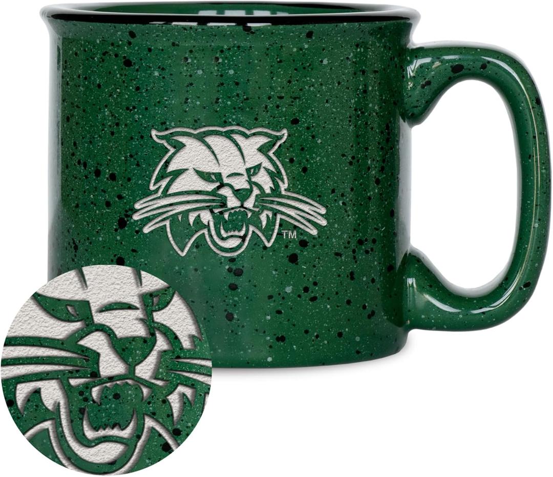 Rico Industries NCAA Speckle 12oz Laser Engraved Campfire Mug