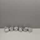 ONEDONE Cake Ring Molds Stainless Steel Ring Molds for Cooking Pastry Rings Cake Mousse Mold with Pusher,3.15in Diameter, Set of 6, Mother's Day Gift