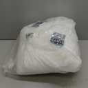 Phantoscope Pillow Inserts, Hypoallergenic 100% Virgin Fiber Square Form Microfiber Throw Pillow Inserts, Couch Bed Pillows 45x45 cm, 18x18 Inch (Pack of 4) (White)