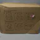 HORLIMER 12x9x4 inches Shipping Boxes Set of 20, Black Medium Corrugated Cardboard Gift Mailer Box