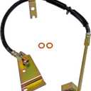 Dorman H381161 Front Driver Side Brake Hydraulic Hose Compatible with Select Dodge Models