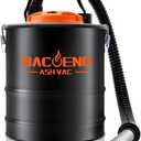 BACOENG Ash Vacuum for Pellet Stoves, 4 Gallon Ash Vac, Ash Vacuum Cleaner for Fireplaces, Wood Stove, Pellet Grill