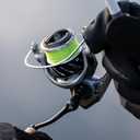 KastKing Destron Braided Fishing Line, Highly Abrasion Resistant, Improved Knot Strength, Ultra-Thin Diameter Superline, Zero Stretch & Memory, CFT Color Fast Technology, 75% Thinner Than Mono (300 Yds-50 LB, Z-Plus Version-X4-Moss Green)