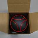 Tool Free Steering Wheel Knob, Suicide Knob for 3.45-4.9" Steering Wheel with Metal Bearing, Steering Wheel Knob Spinner for Cars, Mowers, Tractors, Boats, No Screws or Tools Needed (1Pack, Red)