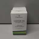 2 x Castor Oil for Eyelash & Aceite de Castor Organico | Aceite de Ricino para Pestaas  4 fl oz, Cold-Pressed & Hexane-Free, Glass Bottle with Pre-Filled Lash & Brow Applicators