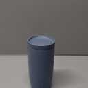 Simple Modern Travel Coffee Mug Tumbler with 360 Lid | Ceramic-Lined Insulated Stainless Steel Cold Brew Iced Coffee Cup | Gifts for Women Men Her Him | Voyager Signature | 16oz | Blue Dune