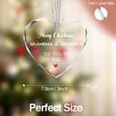 Christmas Pregnancy Announcement for Grandparents, Merry Christmas Grandma and Grandpa Coming Soon See You in 2026, Promoted to Grandparents First Time 2026, 3inch Pregnancy Ornament