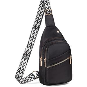 Crossbody Sling Bag Small Sling Backpack, Cross Body Bag Chest Bag for Women Men Travel Hiking Daypack