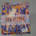 BTFBM Womens Spring 2026 Casual Maxi Dresses Short Sleeve Smocked Tiered Floral Boho Long Beach Dress with Pockets (M)