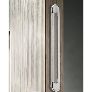 Vellax 4 Clear Silicone Wall Protector Strips Self-Adhesive Door Slam Stoppers & Noise Dampening Bumpers for Cabinets, Car, Toilet Lids, Drawers, Shower 5.8" x 0.7" x 0.2" 
