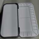 Mr. Pen- Airtight Watercolor Palette with Lid, 18 Wells & 2 Mixing Areas, Lightweight Sealing Paint Palette for Travel, Painting, Watercolor Mixing, Art Class and Studio Use (Black)