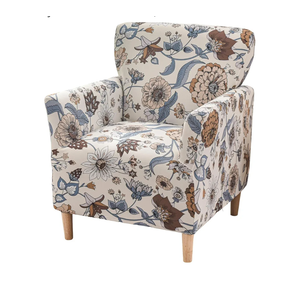 Printed Banquet Armchair Slipcovers Soft Chair Covers Armchair 1-Piece Stretch Chair Covers for Living Room Nonslip Outdoor Armchair CoverPets Friendly Furniture Protector