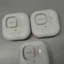 TECKNET Water Leak Detectors for Home, 120dB Water Sensor Alarm Leak Detector, IP66 Waterproof, Water Leak Detectors for Bathroom, Sink, Laundry, Window, Basements, Kitchens(3 Pack, Battery Included) (White)