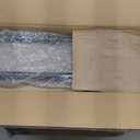 Sweetcrispy Small Office Desk Chair - Armless PU Leather with Comfy Lumbar Support, Height Adjustable Rolling Swivel Task for No Arms, for Adult, Student, Bedroom, Home, Vanity, Black